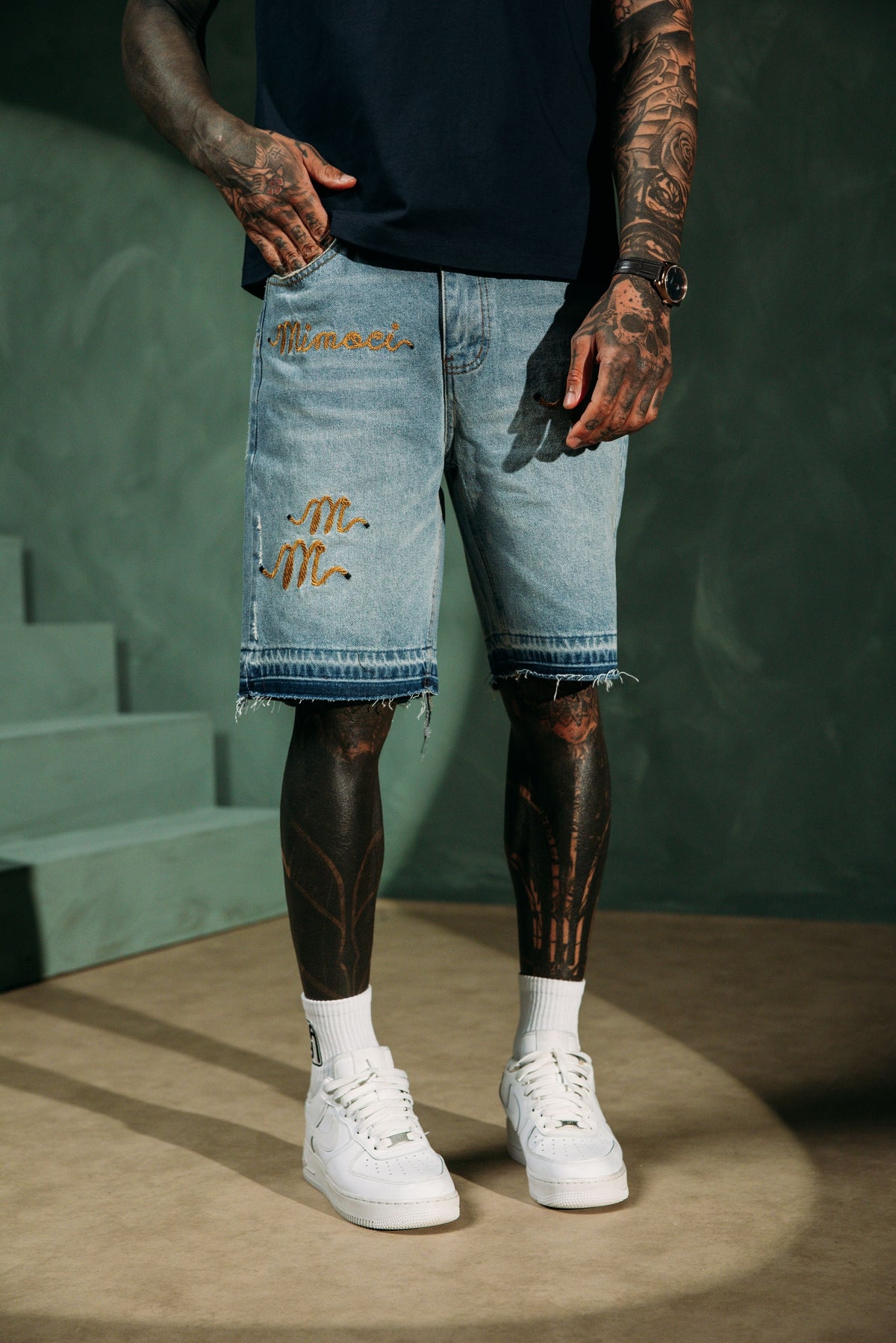 DENIM SHORT