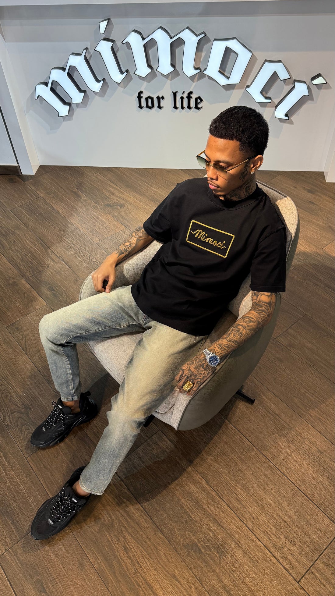 MIMOCI EMBROIDERY T-SHIRT SS25