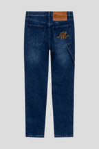 LOOSEFIT EBROIDERY DENIM