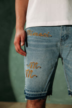 EMBROIDVINTAGE BLUE