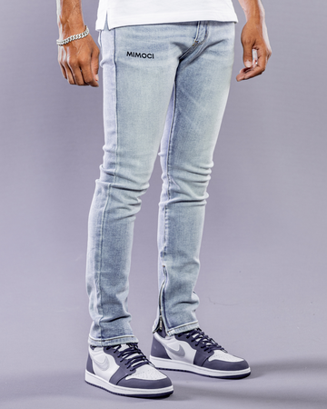 MIMOCI DENIM JEANS STONEWASH *DEFTIG*
