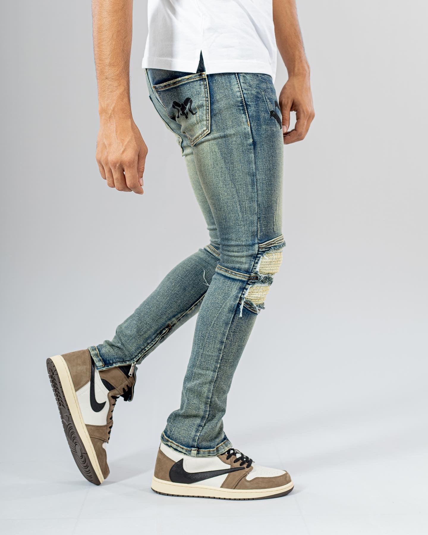 MIMOCI DENIM ZIP JEANS SS23 REPEAT